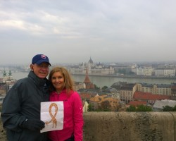 Mike and Cynthia in Budapest, Hungary