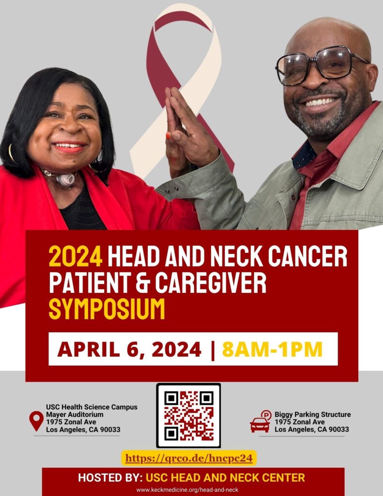 Registration is now open for the 2nd Annual Head and Neck Cancer Patient & Caregiver Symposium