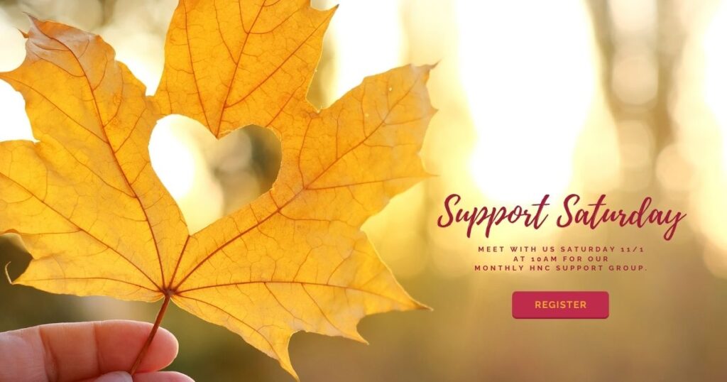 HNC November 2025 Support Group Banner HNC November 2025 Support Group Banner